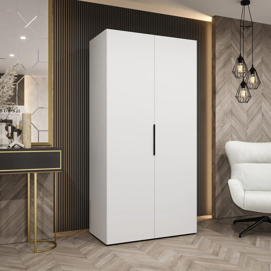Marbella I Hinged Door Wardrobe 100cm - Image 8