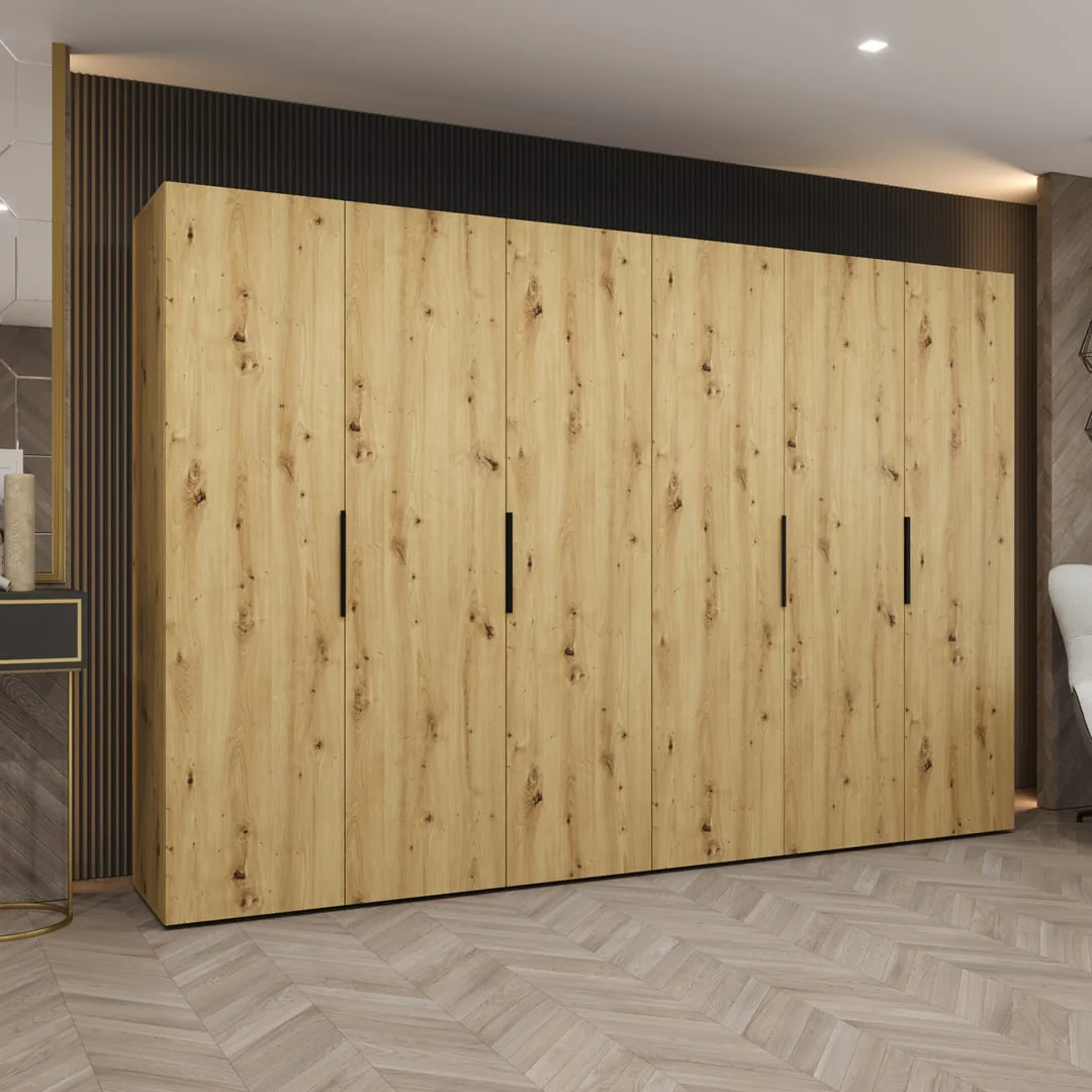 Marbella I Hinged Door Wardrobe 300cm - Image 8