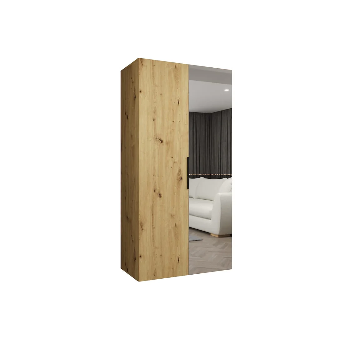 Marbella II Hinged Door Wardrobe 100cm - Image 2