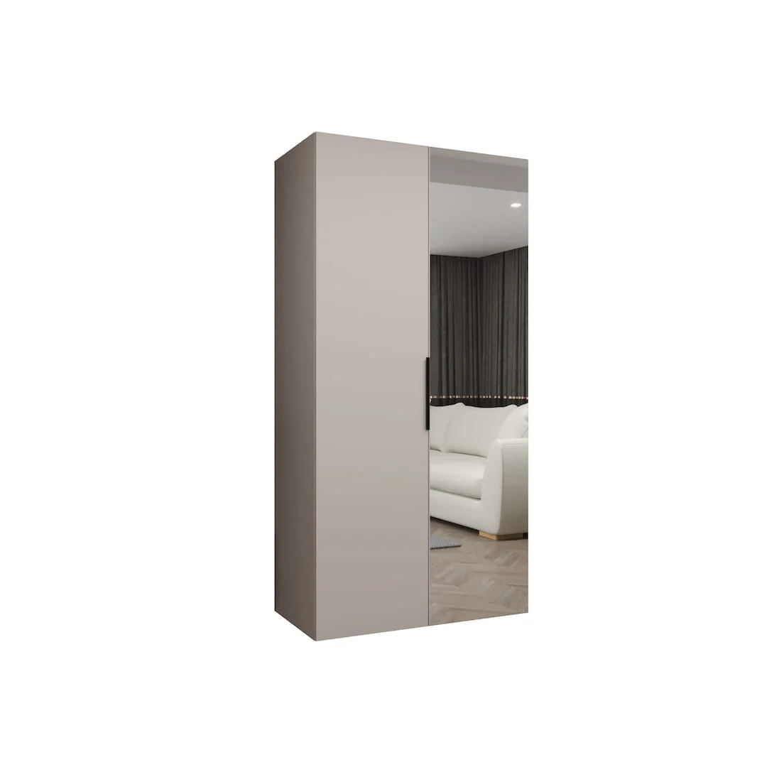 Marbella II Hinged Door Wardrobe 100cm - Image 3