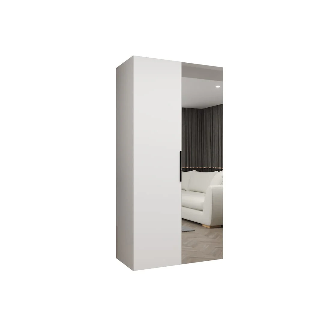Marbella II Hinged Door Wardrobe 100cm - Image 8