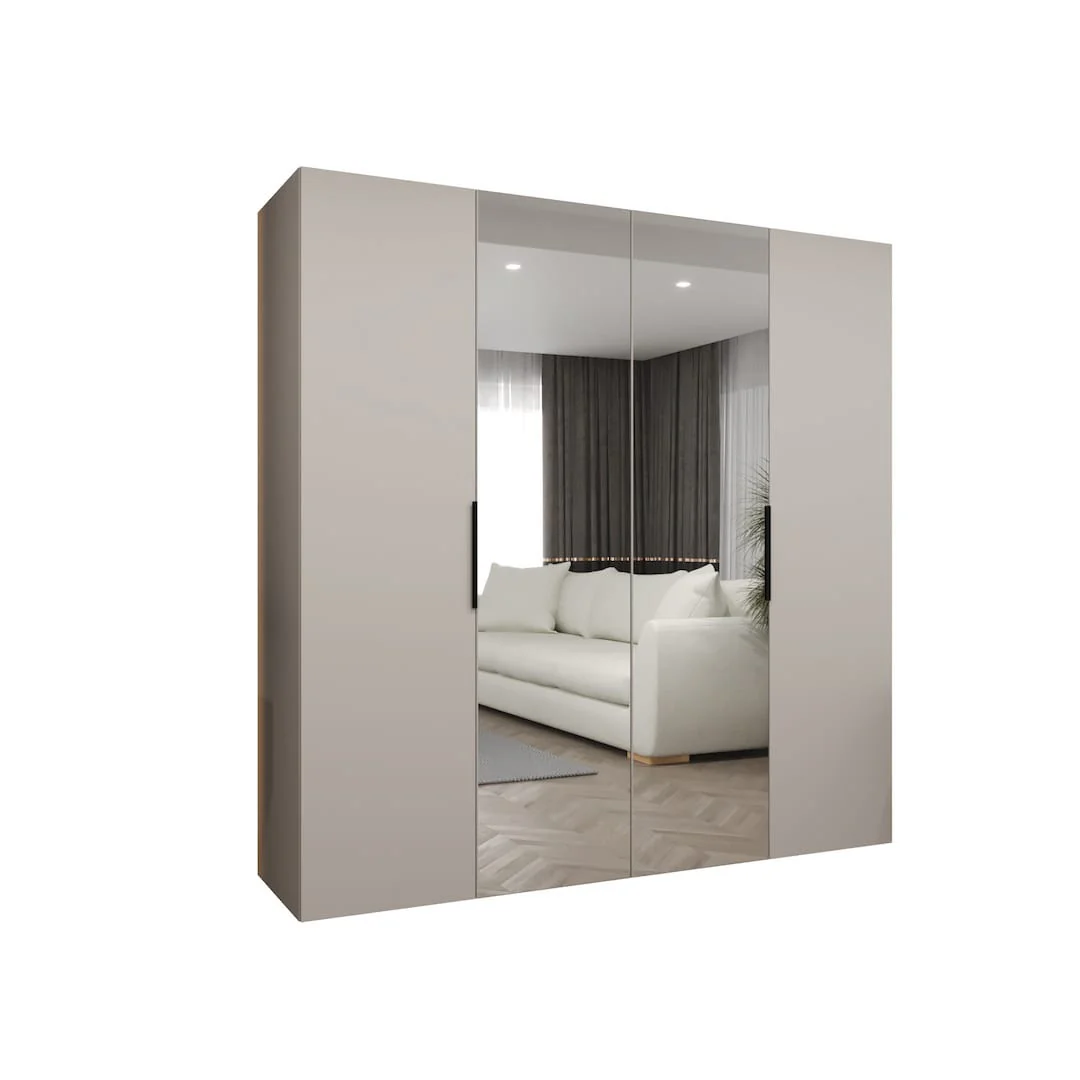 Marbella II Hinged Door Wardrobe 200cm - Image 3