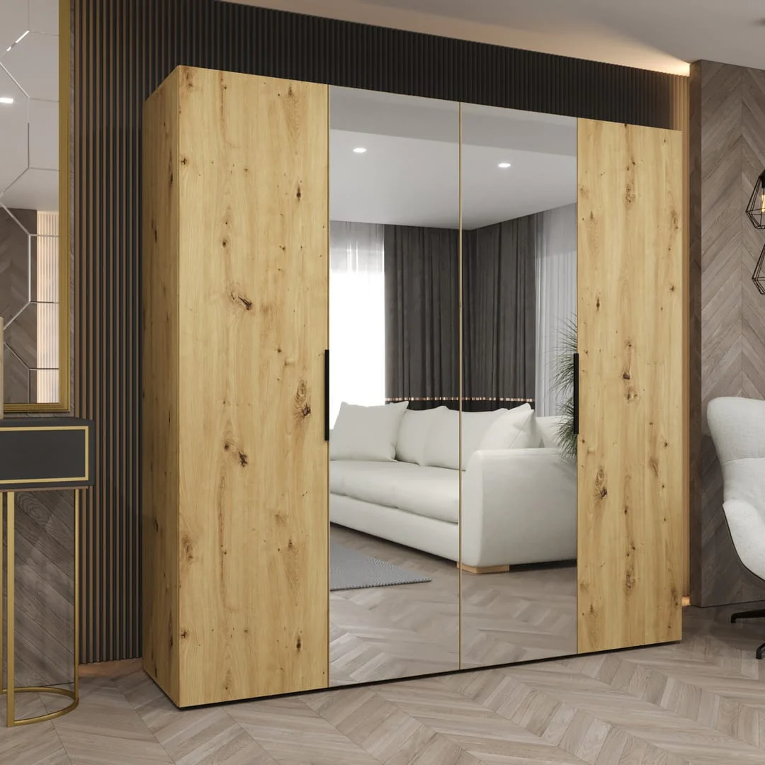 Marbella II Hinged Door Wardrobe 200cm - Image 9
