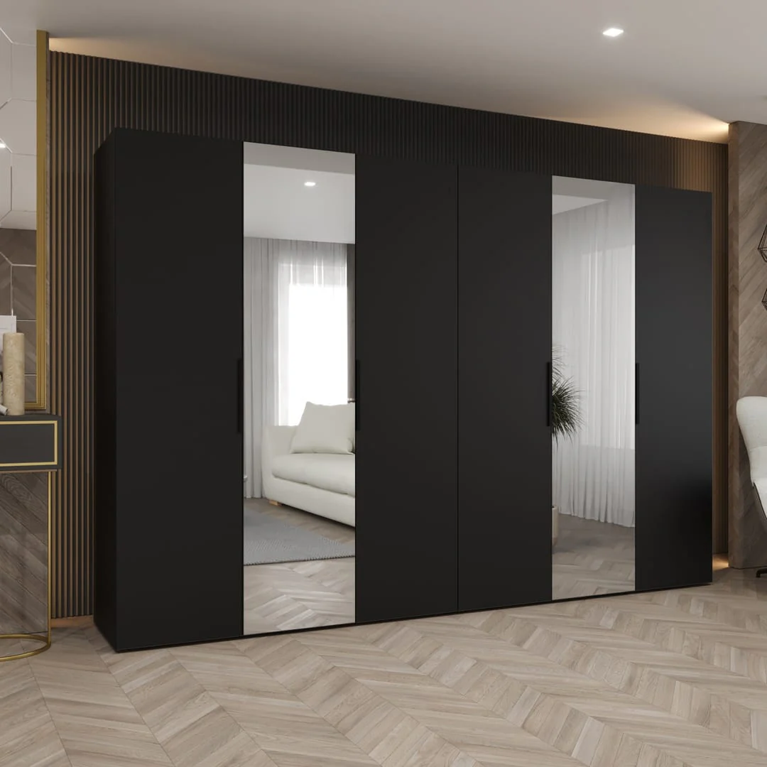 Marbella II Hinged Door Wardrobe 300cm - Image 11