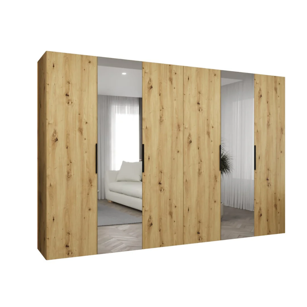 Marbella II Hinged Door Wardrobe 300cm - Image 2
