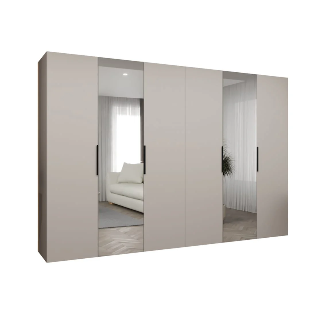 Marbella II Hinged Door Wardrobe 300cm - Image 3