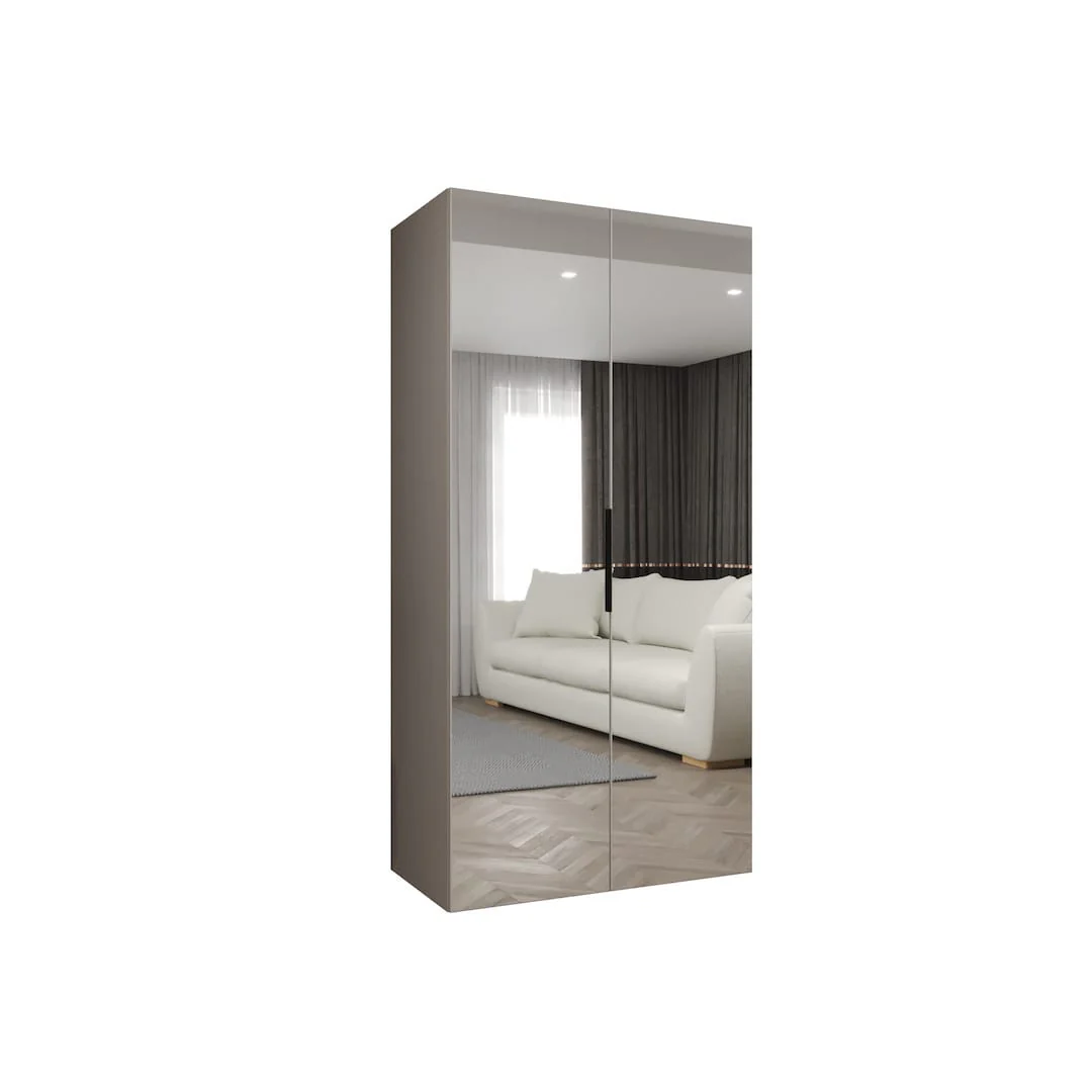 Marbella III Hinged Door Wardrobe 100cm - Image 3