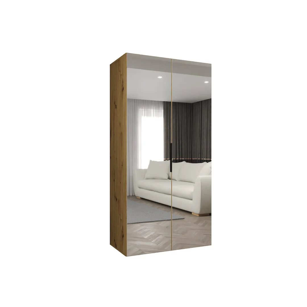 Marbella III Hinged Door Wardrobe 100cm - Image 8