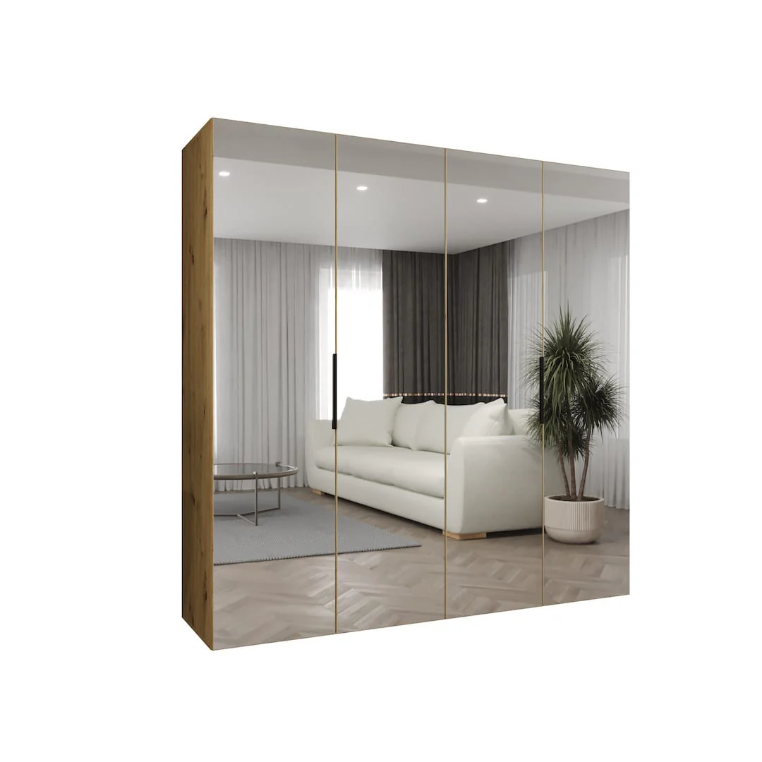 Marbella III Hinged Door Wardrobe 200cm - Image 6