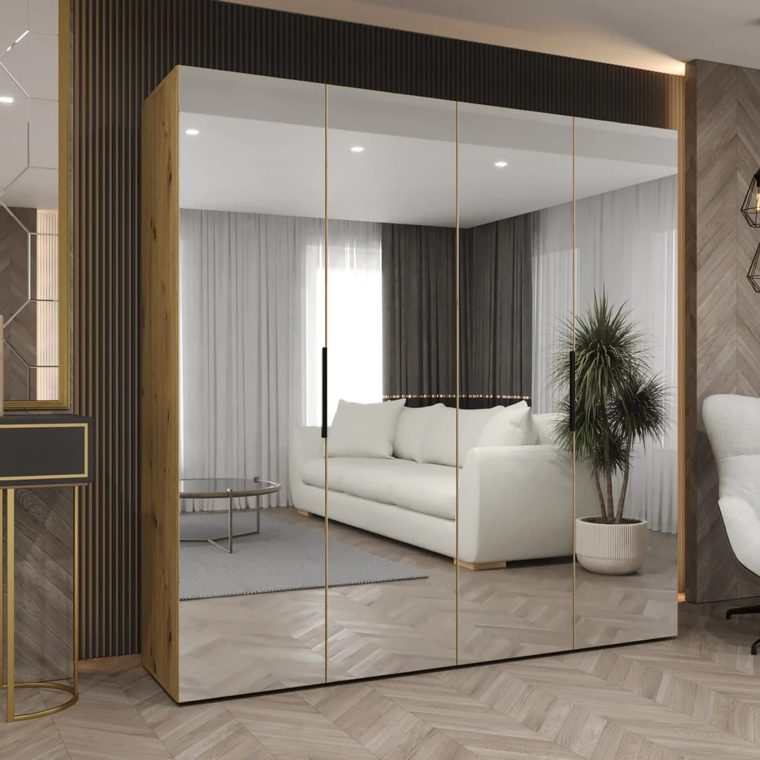 Marbella III Hinged Door Wardrobe 200cm - Image 7