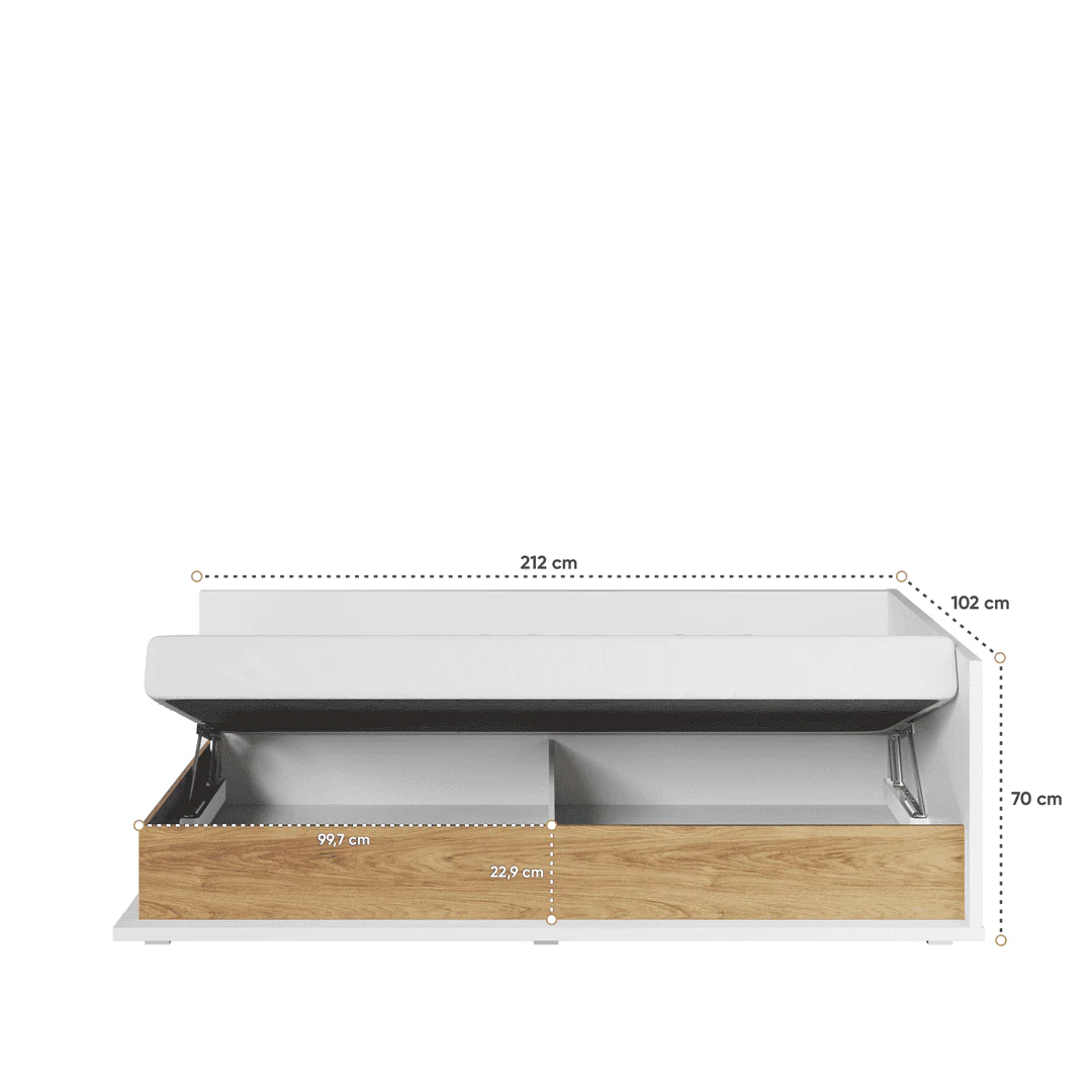 Massi MS-09 Single Bed - Image 6