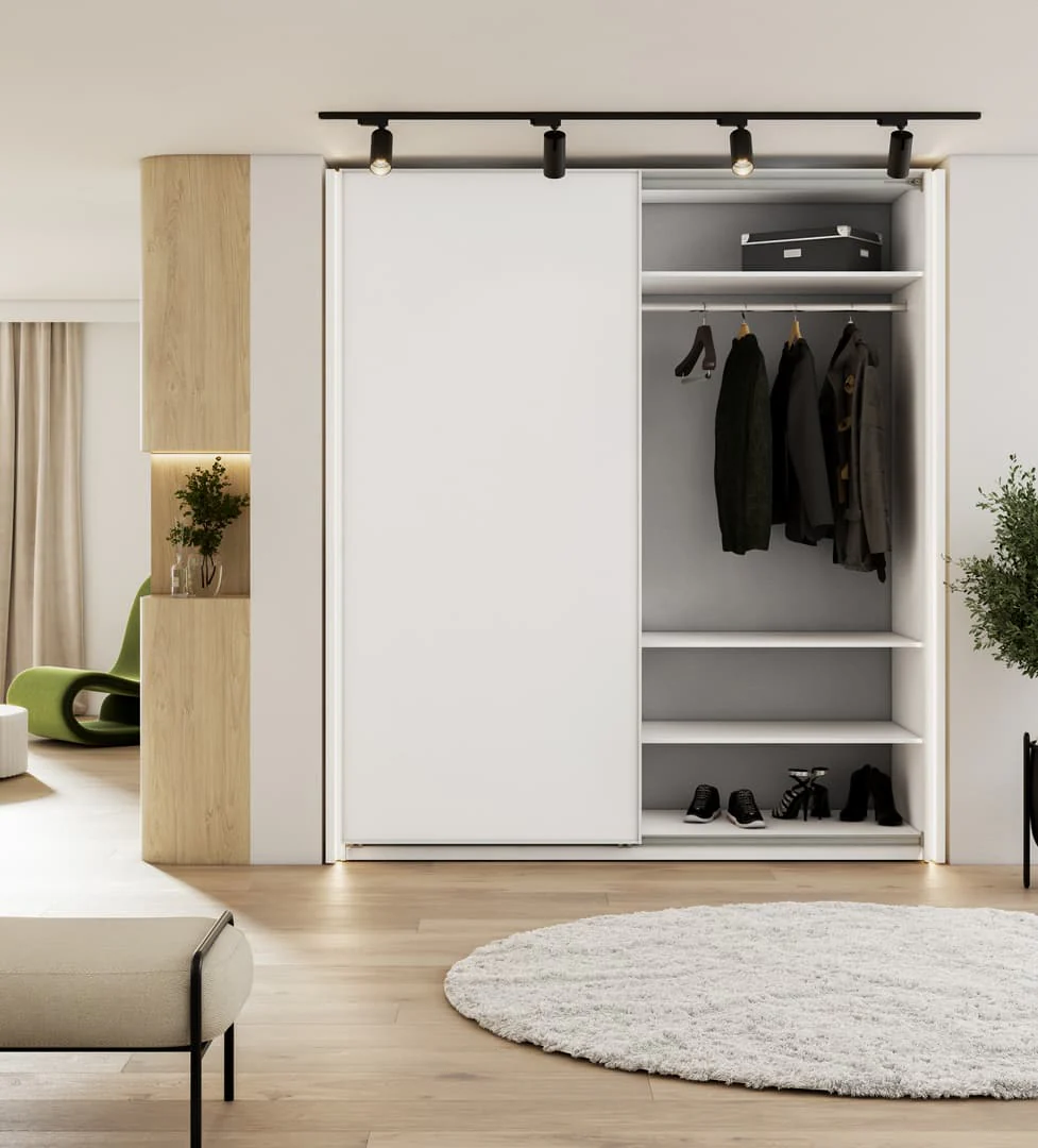 Maxi MX-04 Sliding Door Wardrobe 200cm - Image 6
