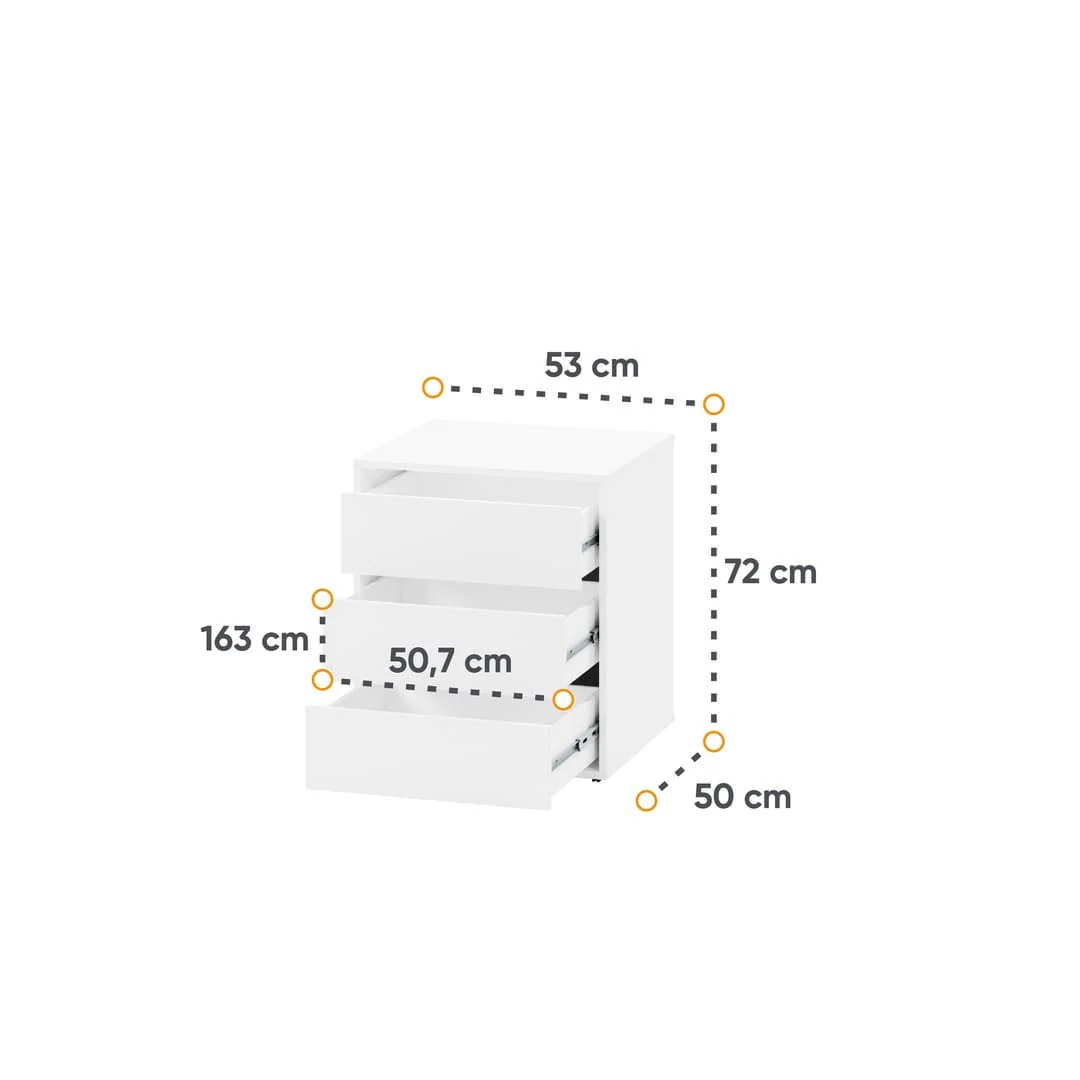 Maxi MX-07 Universal Internal Drawer Unit 53cm - Image 4