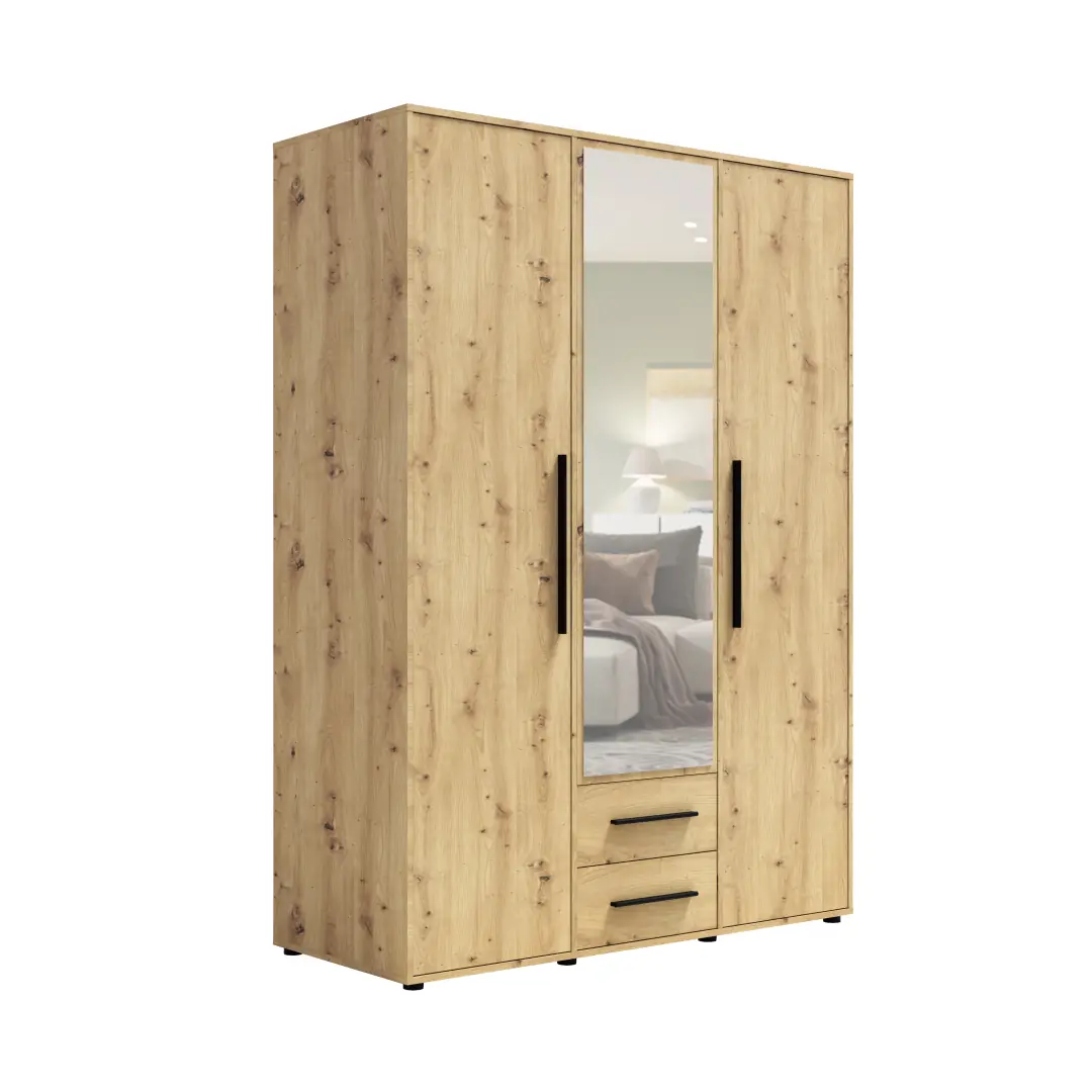Maxione MX-12 Hinged Door Wardrobe 150cm - Image 14