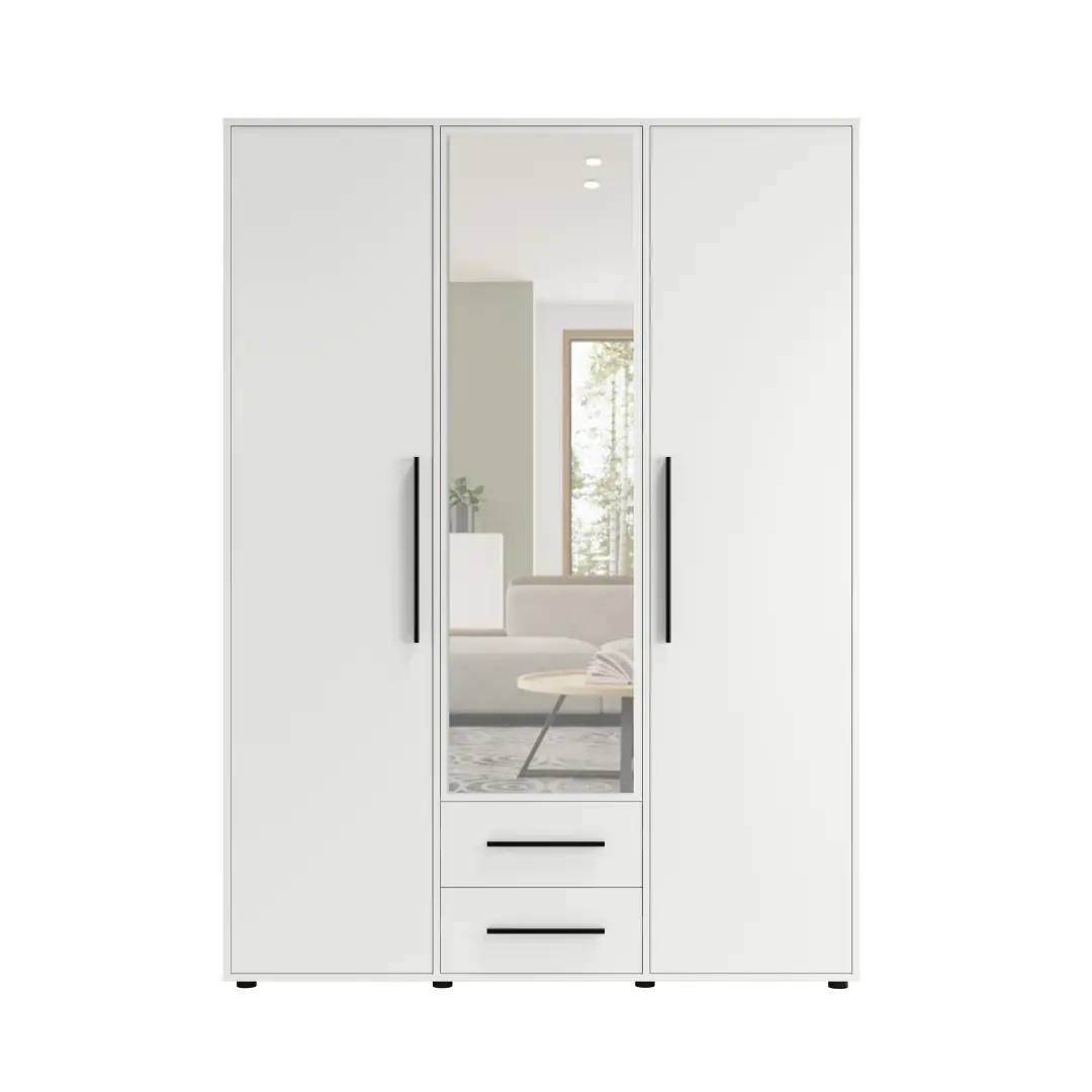 Maxione MX-12 Hinged Door Wardrobe 150cm - Image 3