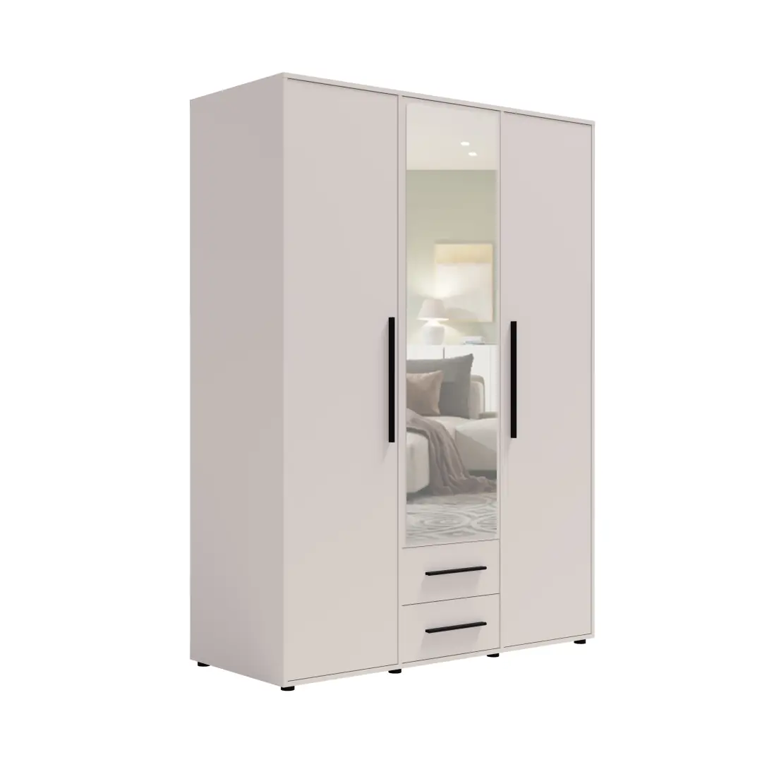 Maxione MX-12 Hinged Door Wardrobe 150cm - Image 6