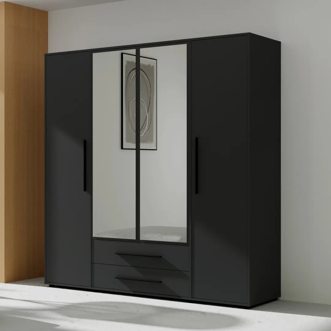 Maxione MX-13 Hinged Door Wardrobe 198cm - Image 12