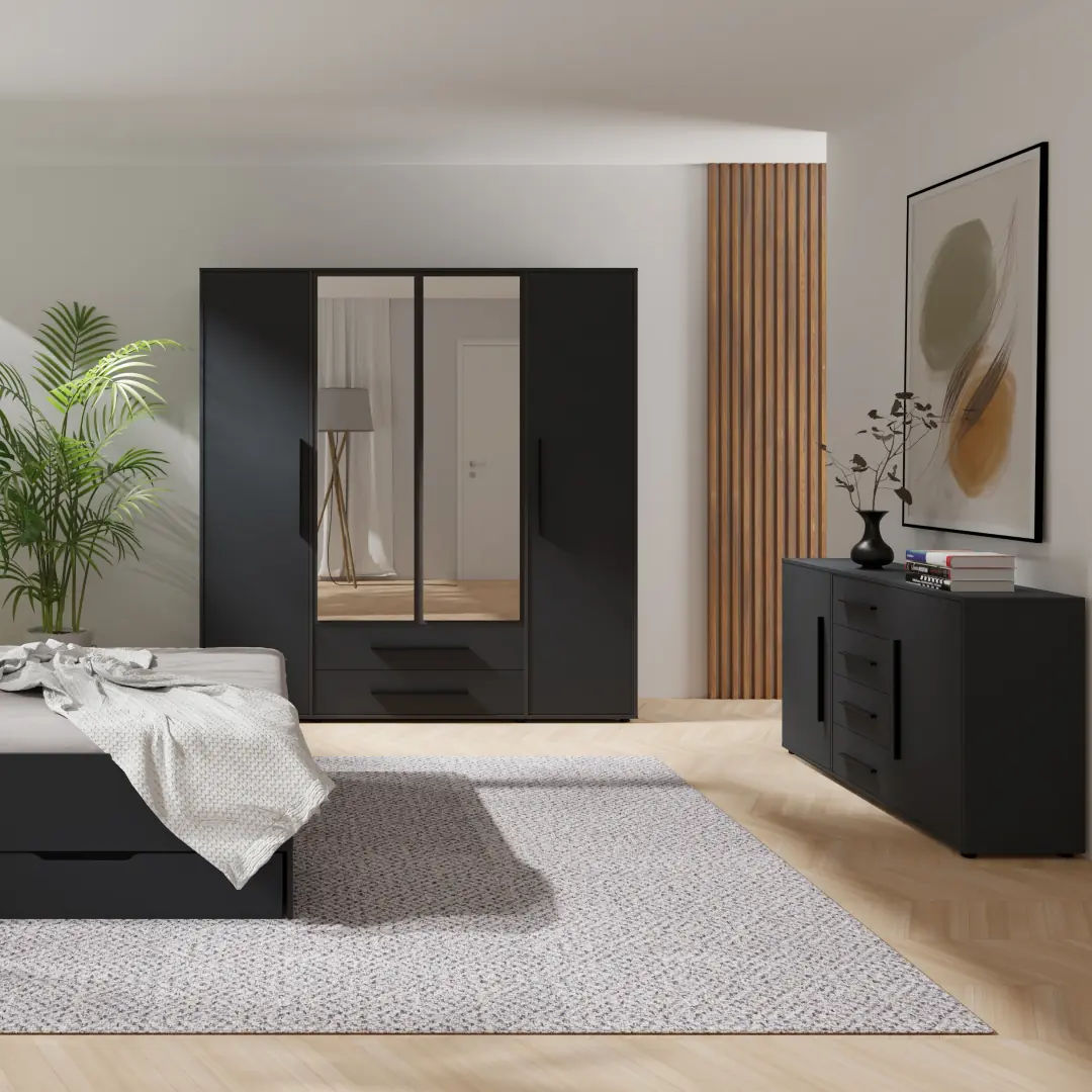 Maxione MX-13 Hinged Door Wardrobe 198cm - Image 16
