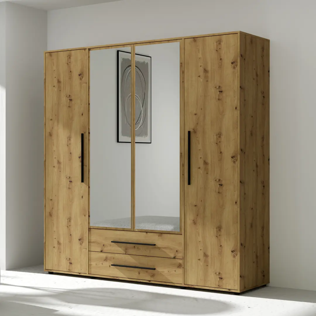 Maxione MX-13 Hinged Door Wardrobe 198cm - Image 17