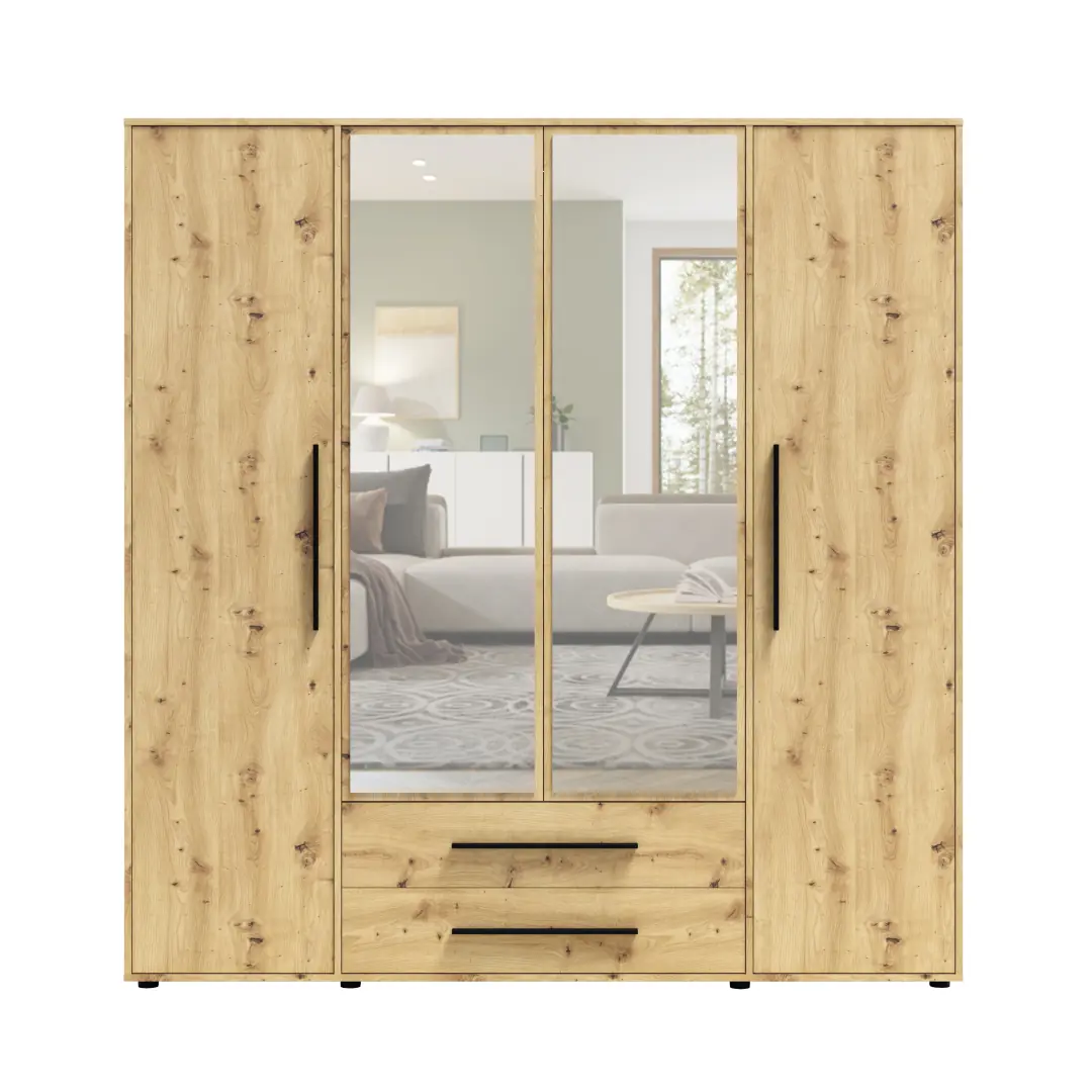 Maxione MX-13 Hinged Door Wardrobe 198cm - Image 24