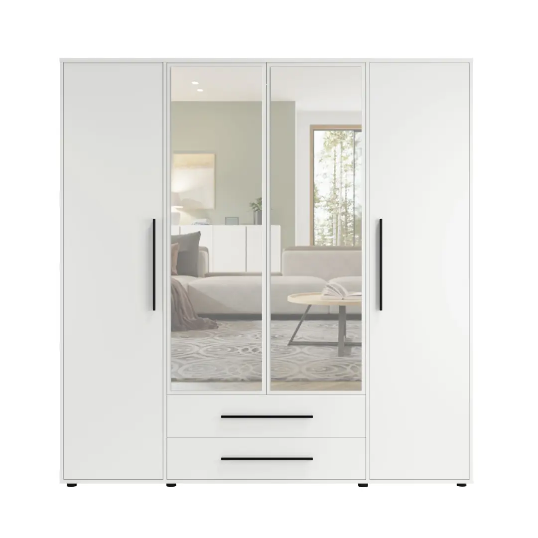 Maxione MX-13 Hinged Door Wardrobe 198cm - Image 3