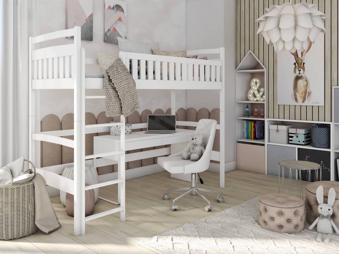Mia Wooden Loft Bed - Image 2