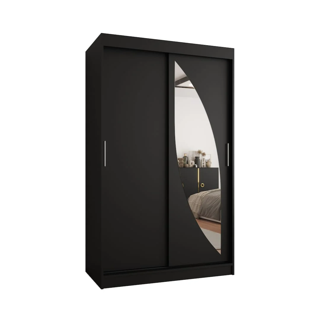 Milo Sliding Door Wardrobe 120cm - Image 10