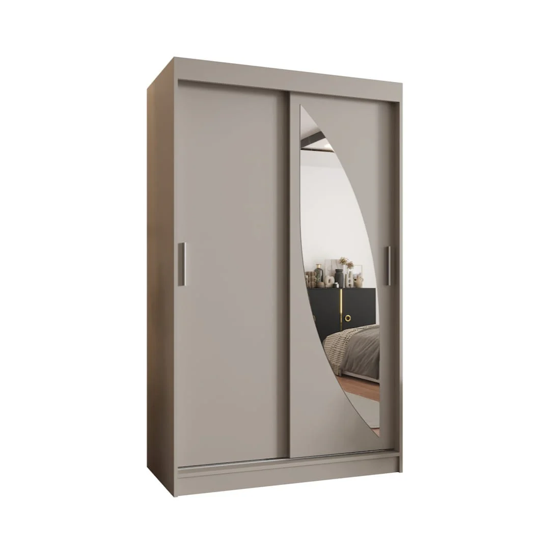 Milo Sliding Door Wardrobe 120cm - Image 14