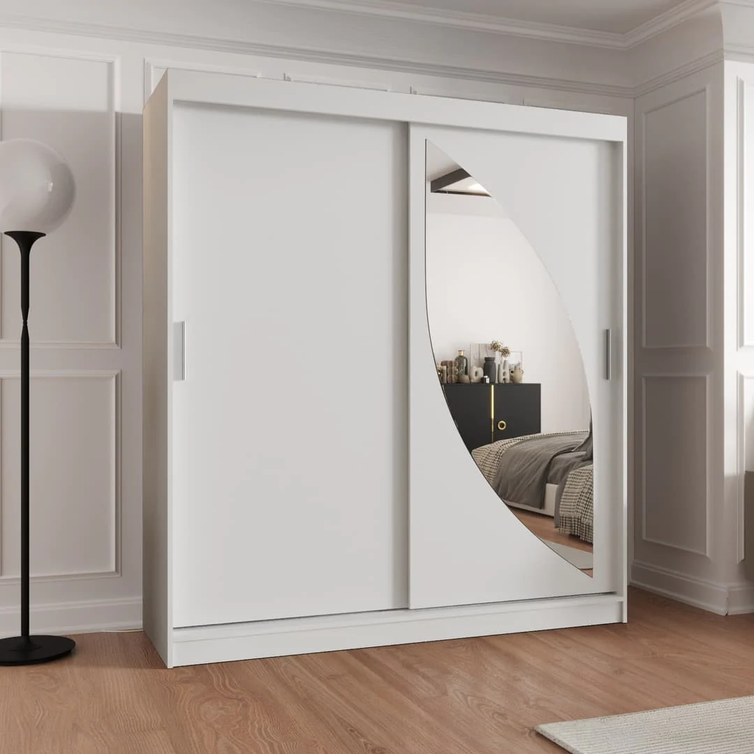 Milo Sliding Door Wardrobe 180cm - Image 13