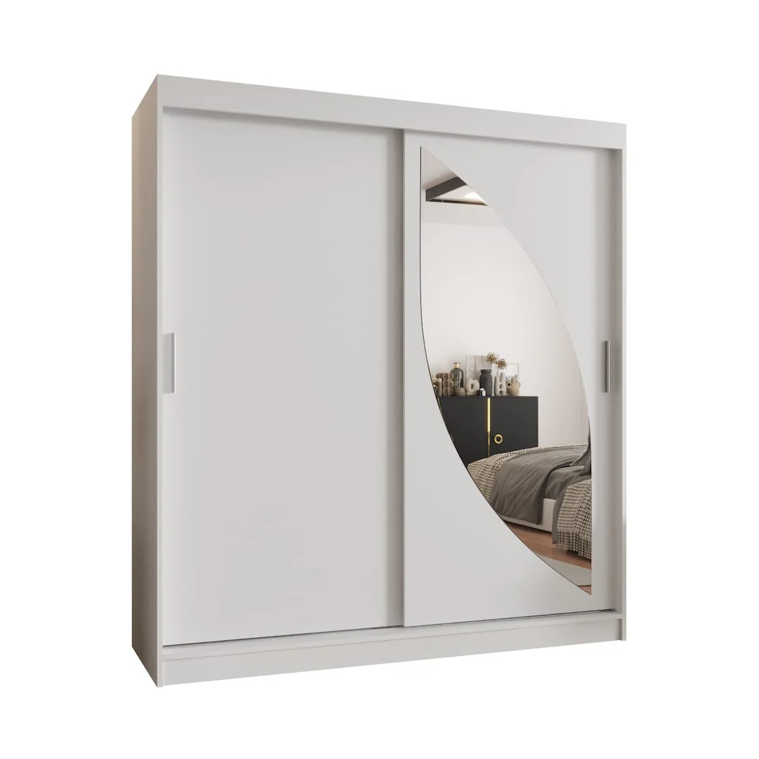 Milo Sliding Door Wardrobe 180cm - Image 14