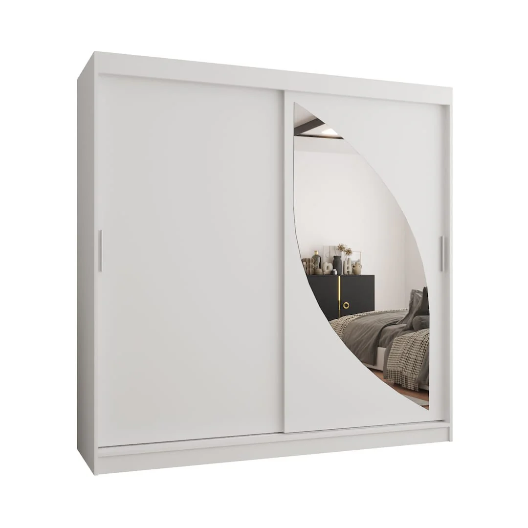 Milo Sliding Door Wardrobe 200cm - Image 2