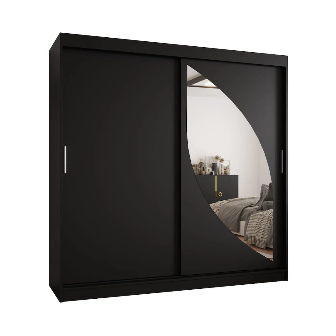 Milo Sliding Door Wardrobe 200cm - Image 6