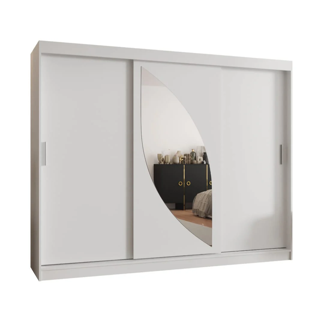 Milo Sliding Door Wardrobe 250cm - Image 6