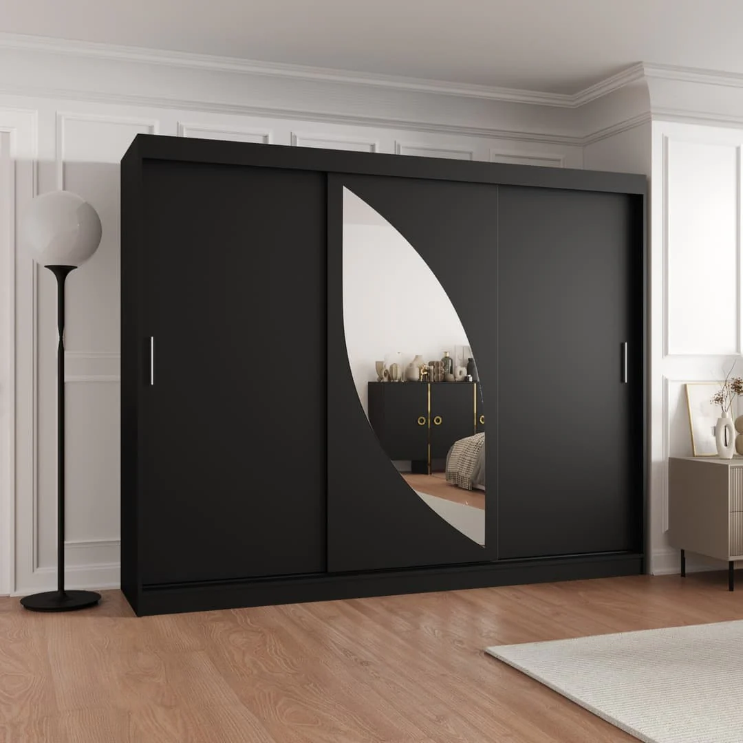 Milo Sliding Door Wardrobe 250cm - Image 9