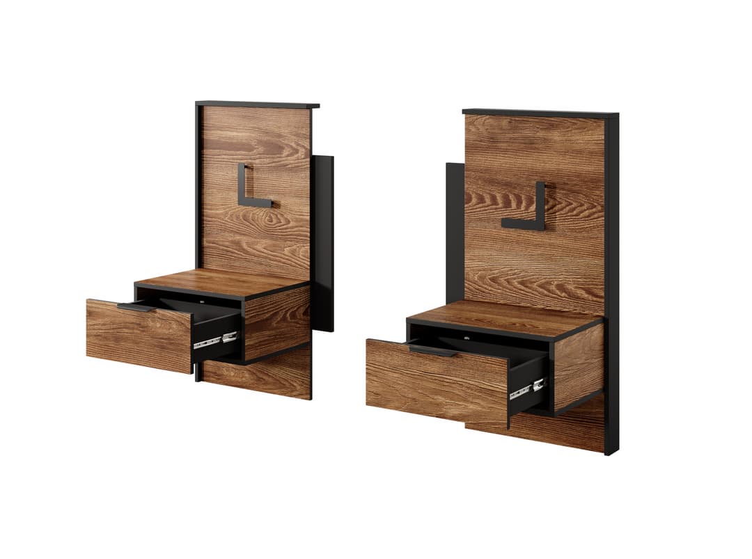 Milton Bedside Tables 49cm [Set Of Two] - Image 2