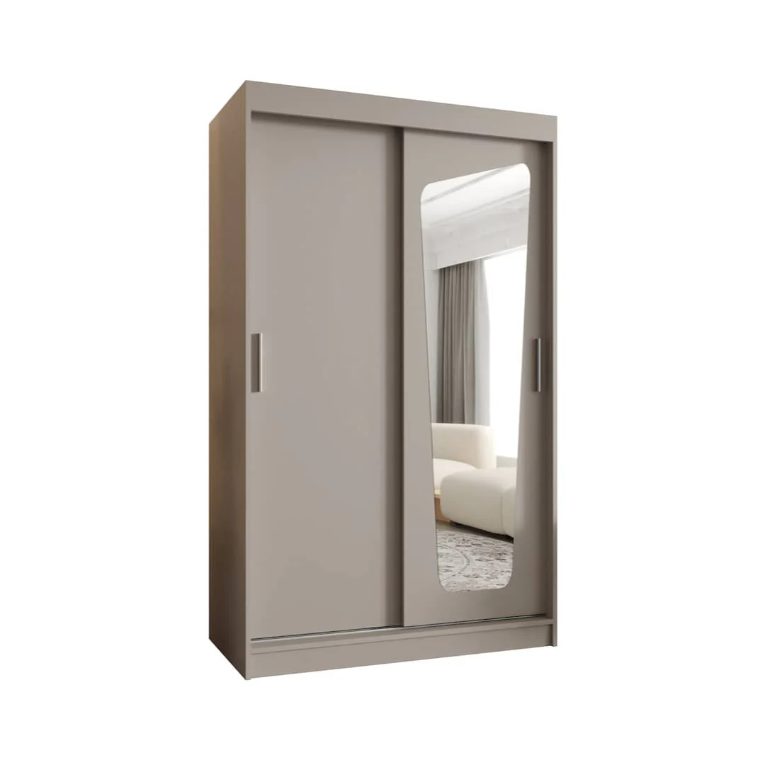 Moka Sliding Door Wardrobe 120cm - Image 14