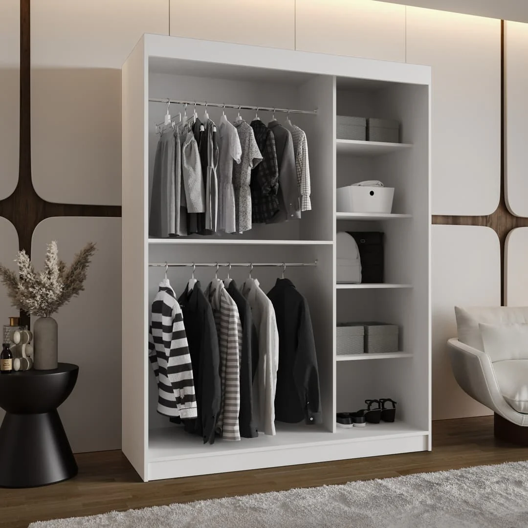 Lucy Sliding Door Wardrobe 150cm - Image 12