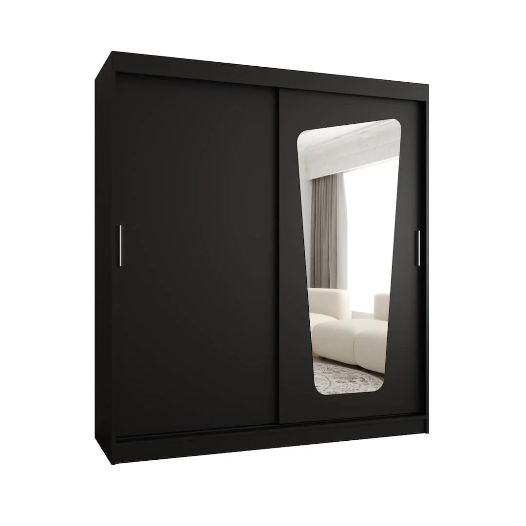 Moka Sliding Door Wardrobe 180cm - Image 10