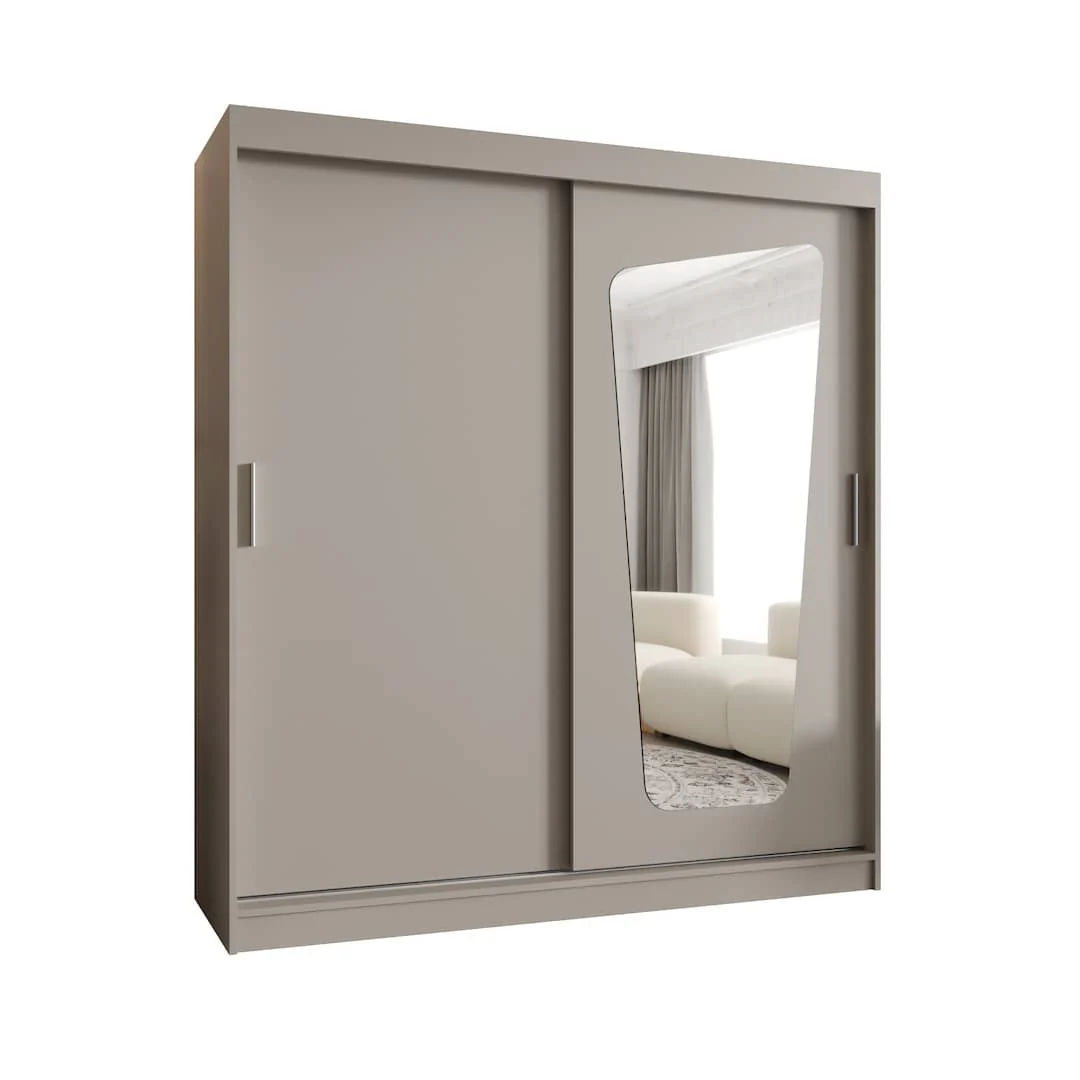 Moka Sliding Door Wardrobe 180cm - Image 2