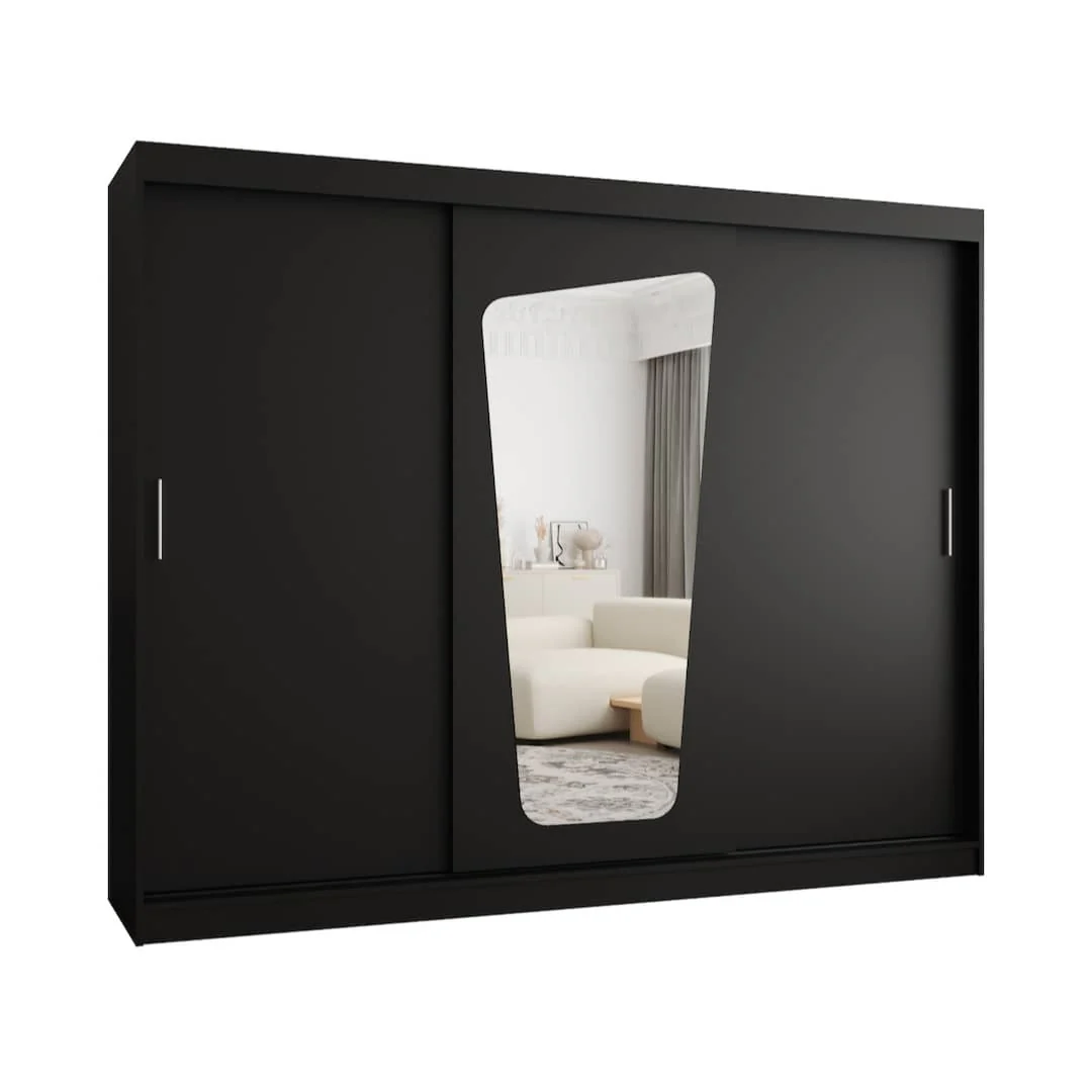 Moka Sliding Door Wardrobe 250cm - Image 10