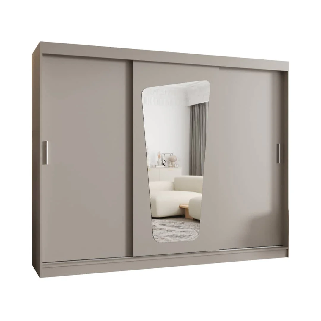 Moka Sliding Door Wardrobe 250cm - Image 14
