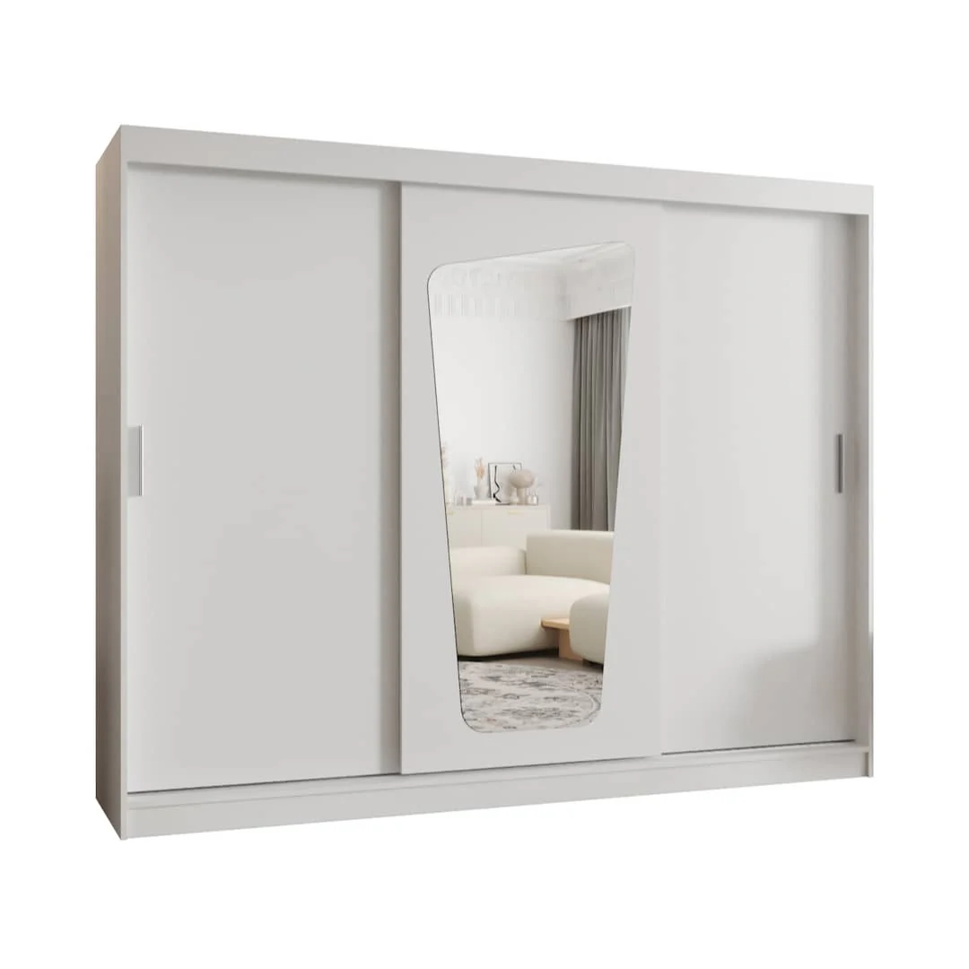 Moka Sliding Door Wardrobe 250cm - Image 6