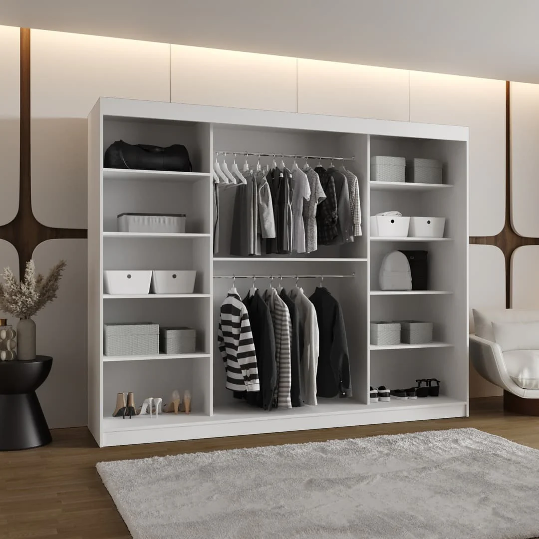 Lucy Sliding Door Wardrobe 250cm - Image 7