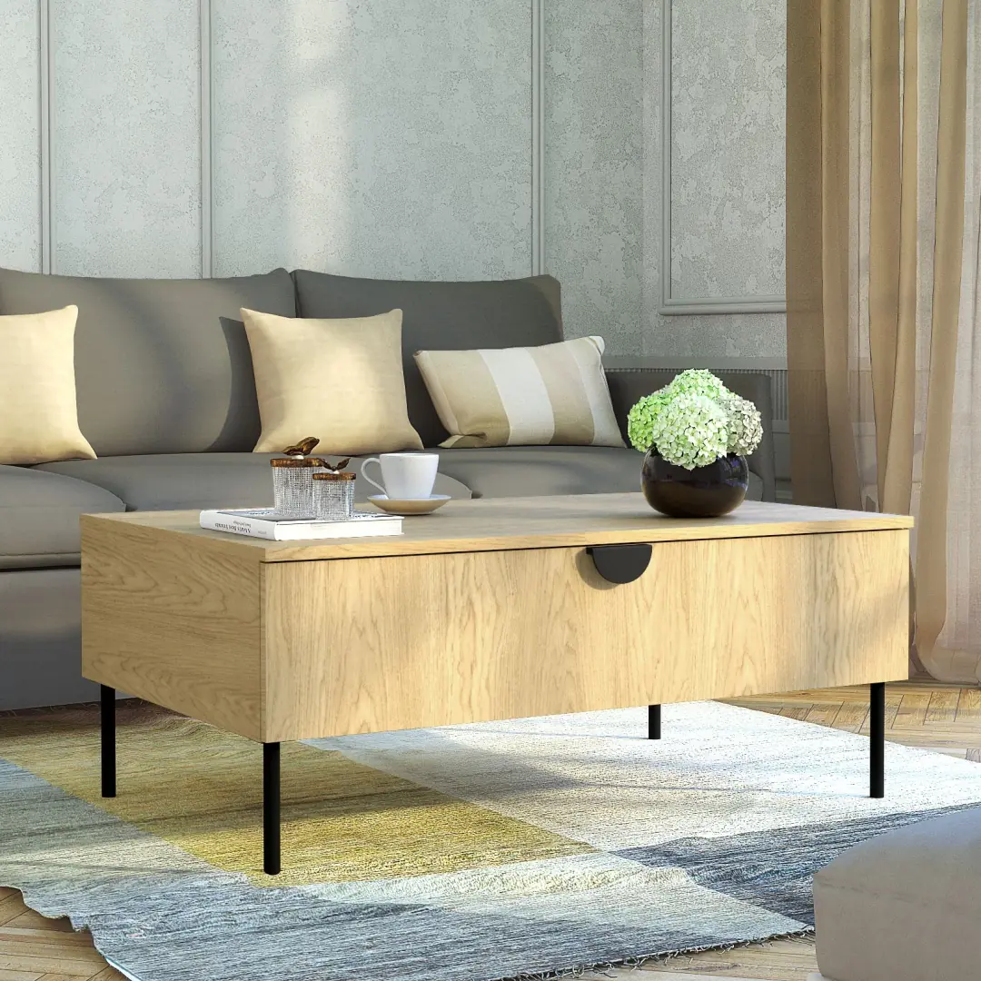 Mond 07 Coffee Table 100cm - Image 5
