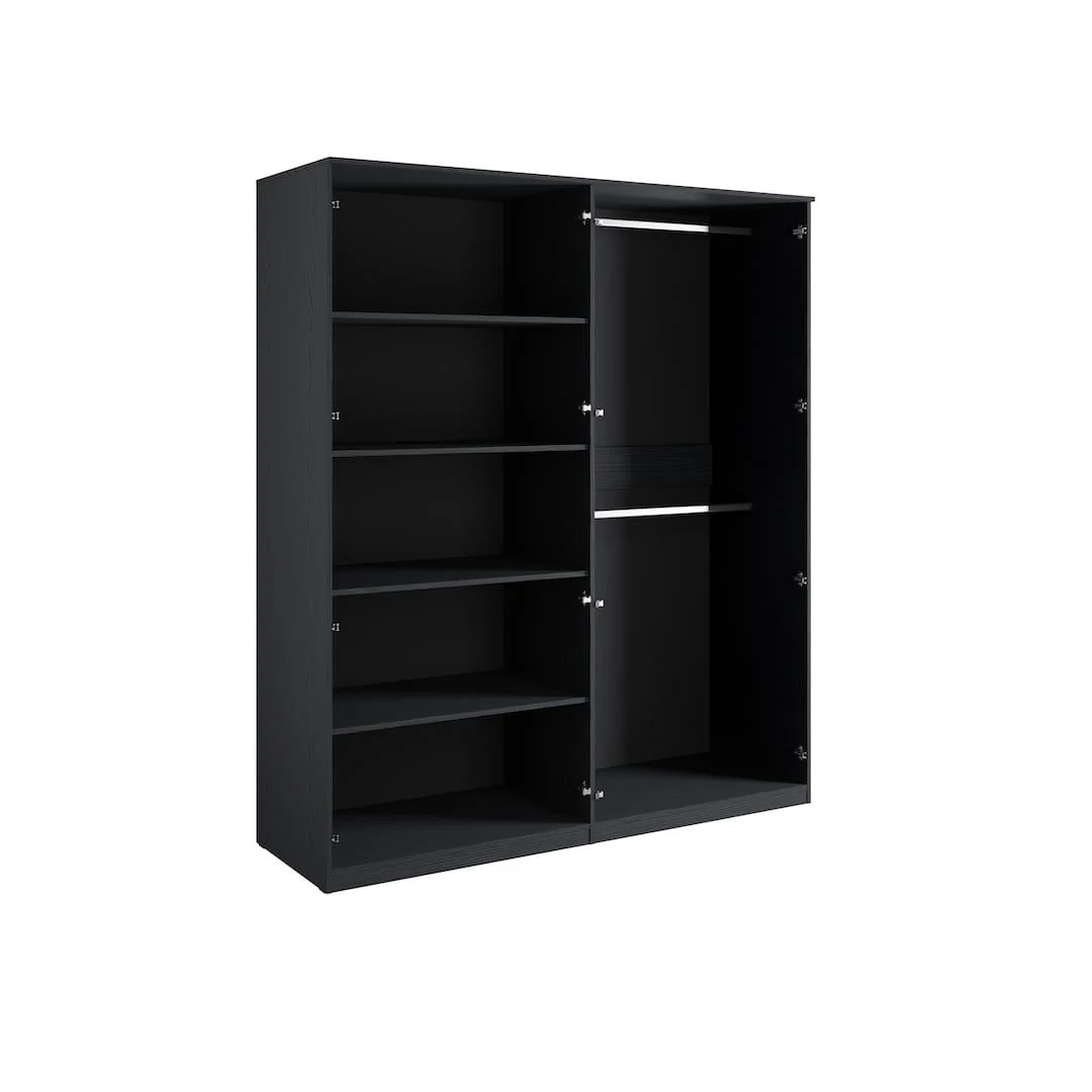 Mond Hinged Door Wardrobe 180cm - Image 3