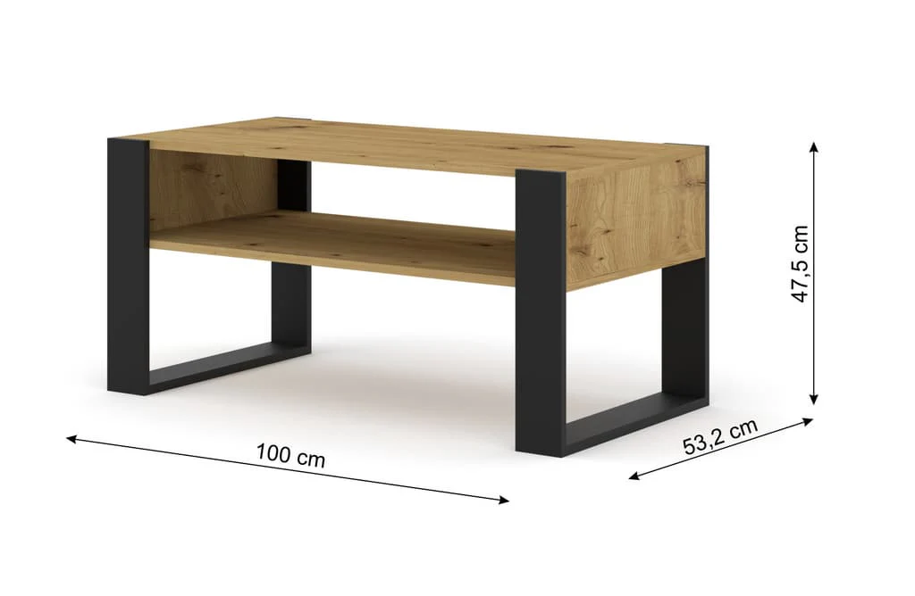 Mondi Coffee Table 100cm - Image 2