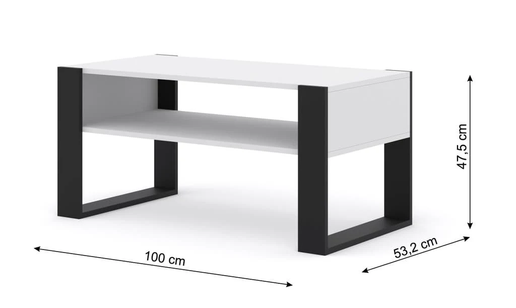 Mondi Coffee Table 100cm - Image 5
