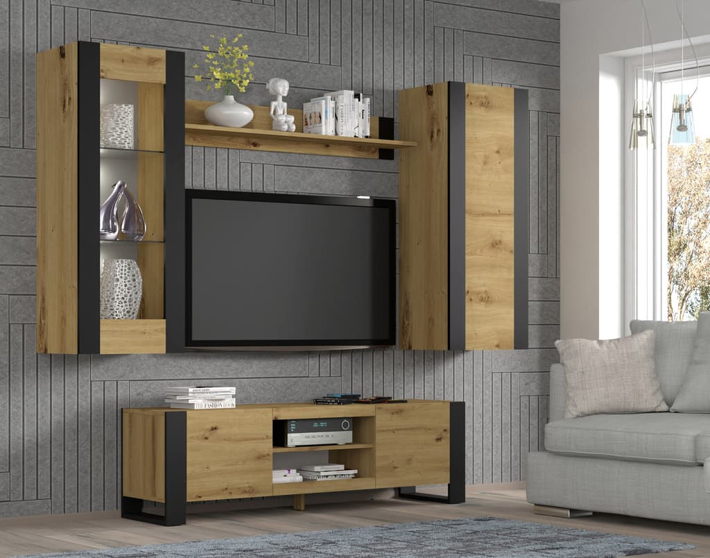 Mondi Wall Hung Display Cabinet 48cm - Image 4