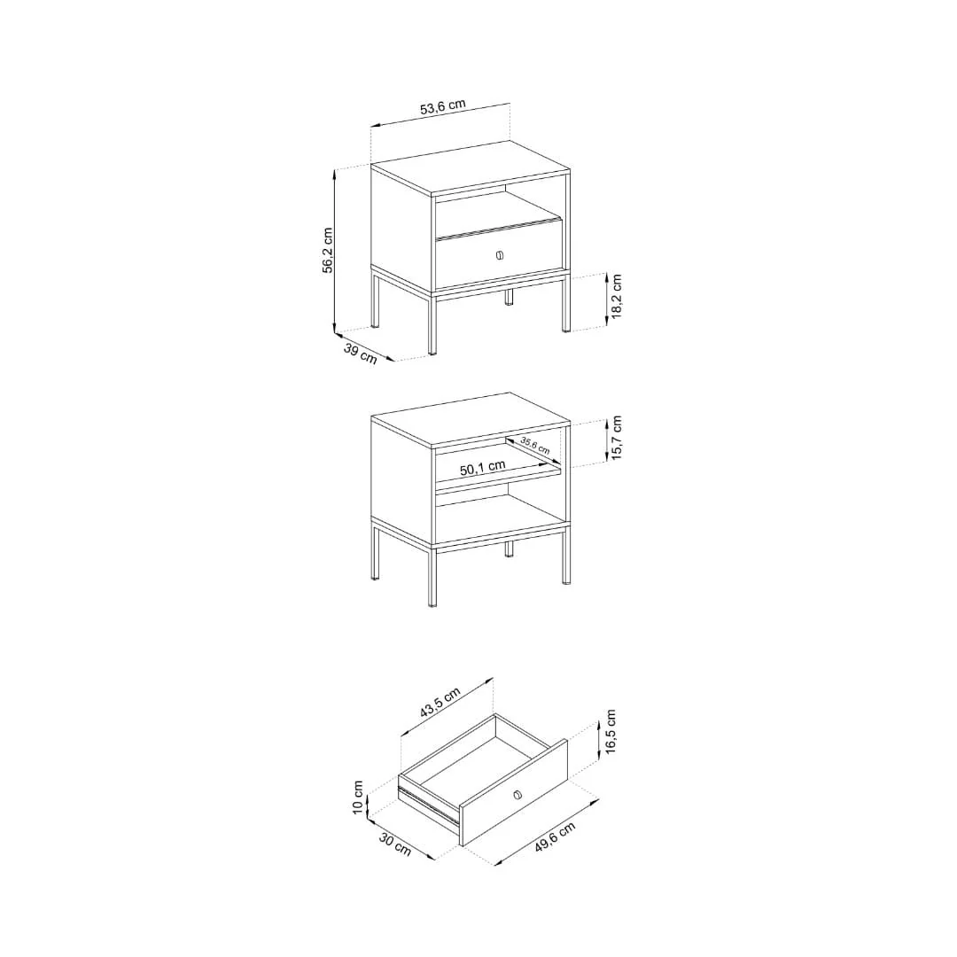 Mono Cabinet 54cm - Image 10