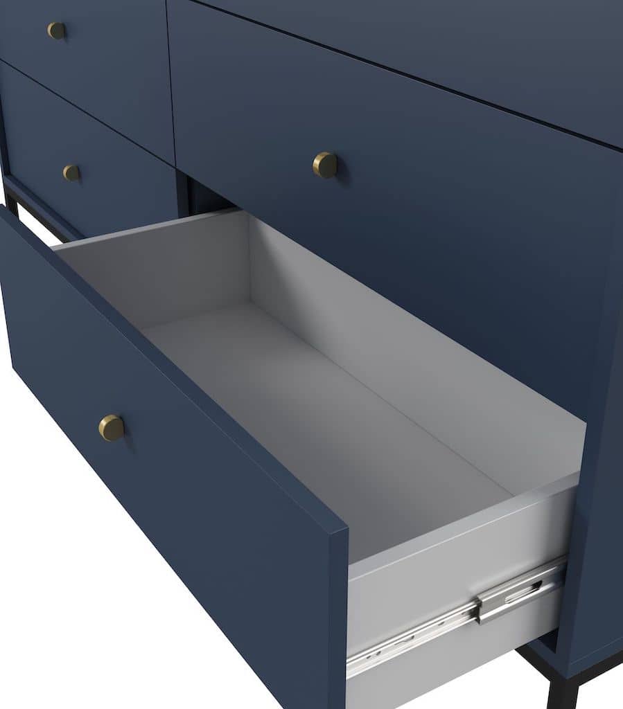 Mono Chest Of Drawers 154cm - Image 4